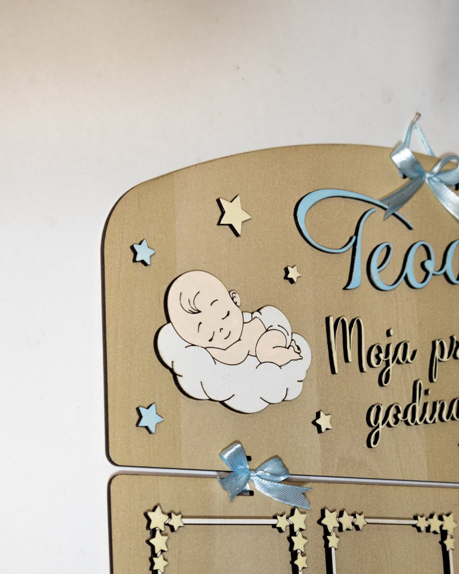 Personalizovana tabla "Moja prva godina" - Model San - slika 3