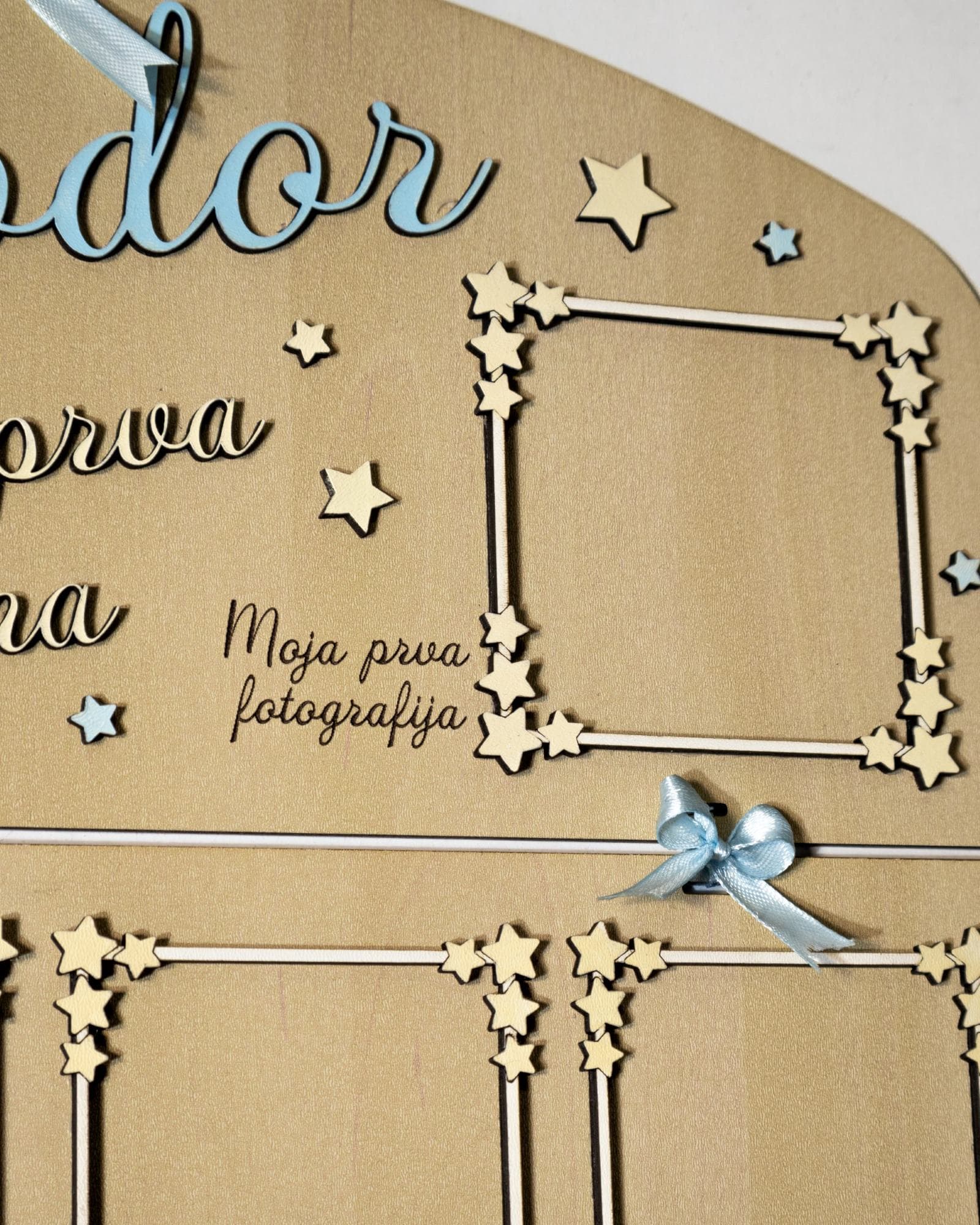 Personalizovana tabla "Moja prva godina" - Model San - slika 4